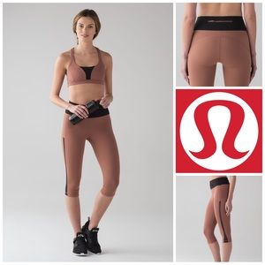 NWOT Lululemon Smooth Stride Crop Leggings 4